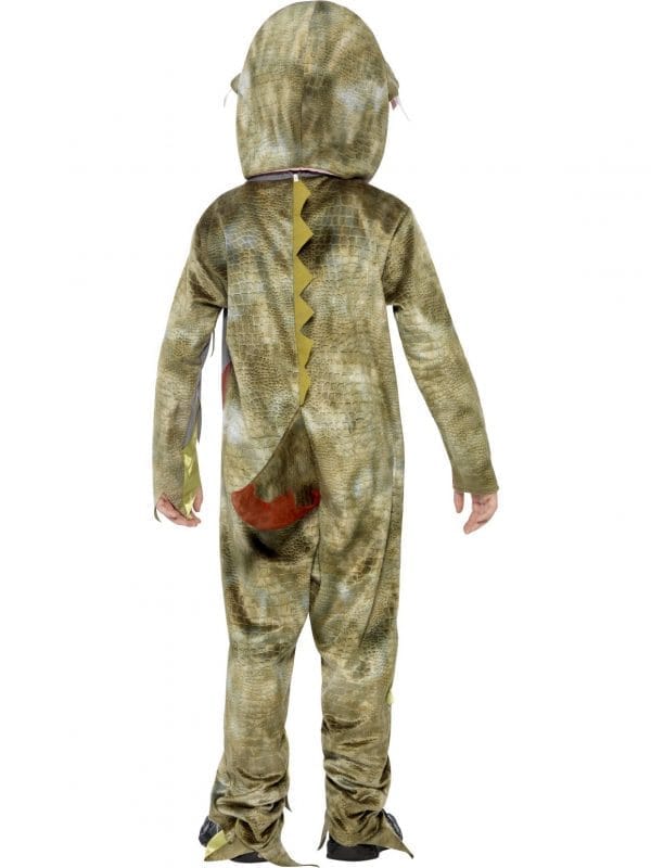 Boys Deluxe Deathly Dinosaur Costume T-Rex Jurassic Halloween Kids - image Deluxe-Deathly-Dinosaur-Costume-2-600x800 on https://www.abracadabrafancydress.com.au