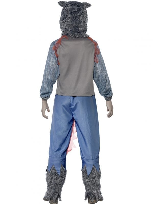 Deluxe Wolf Warrior Teen Size 12+ Halloween Costume Scary Werewolf - image Deluxe-Wolf-Warrior-Costume-2-600x800 on https://www.abracadabrafancydress.com.au