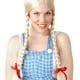 Cat Set Ears & Tail Striped Animal - image Inga-Plaits-Blonde-80x80 on https://www.abracadabrafancydress.com.au