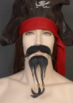 Noah Wig and Beard Grey - image PIRATE-MOUSTACHE-300x419 on https://www.abracadabrafancydress.com.au