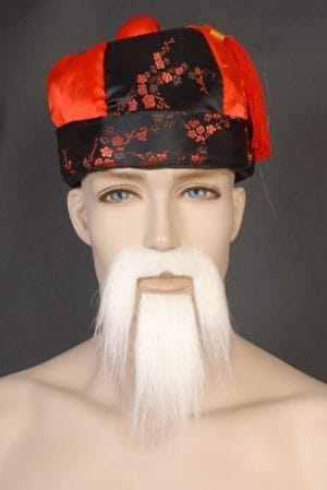 White Beard and Moustache - image WHITE-MOUSTACHE-With-GOATEE-300x449 on https://www.abracadabrafancydress.com.au