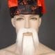 Pirate Moustache & Goatee Black Jack Sparrow - image WHITE-MOUSTACHE-With-GOATEE-80x80 on https://www.abracadabrafancydress.com.au