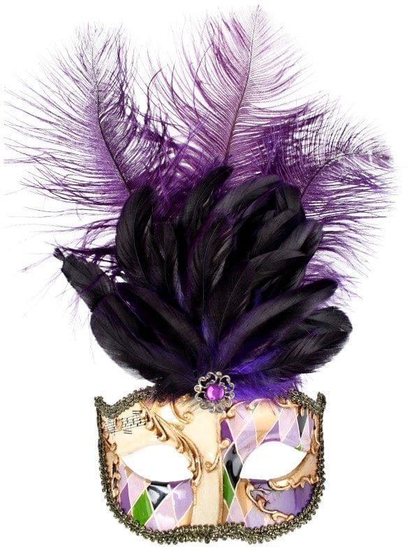 ALLEGRA Gold & Purple with Feathers Eye Mask - image ALLEGRA-Gold-Purple-with-Feathers-Eye-Mask-600x800 on https://www.abracadabrafancydress.com.au