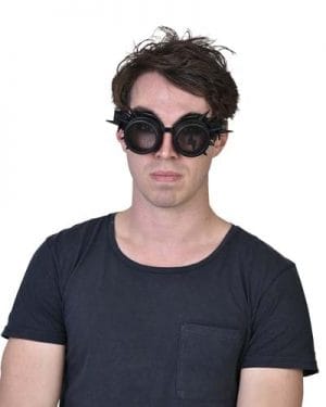 Nerd Geek Glasses With Lens - image Bram-Steampunk-Goggles-300x375 on https://www.abracadabrafancydress.com.au