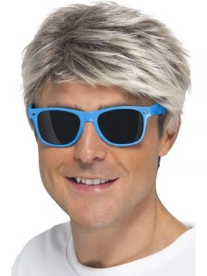 Lennon Glasses Yellow Round Lenses Hippy Hippie Beatles - image neon-blue-300x400 on https://www.abracadabrafancydress.com.au