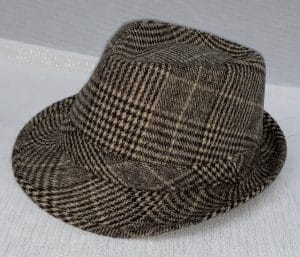 Black Fever Mini Top Hat On Headband - image Brown-and-Cream-Trilby-300x257 on https://www.abracadabrafancydress.com.au