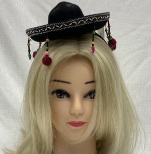 Mexican Black Sombrero Hat with Striped Band - image s5-300x306 on https://www.abracadabrafancydress.com.au