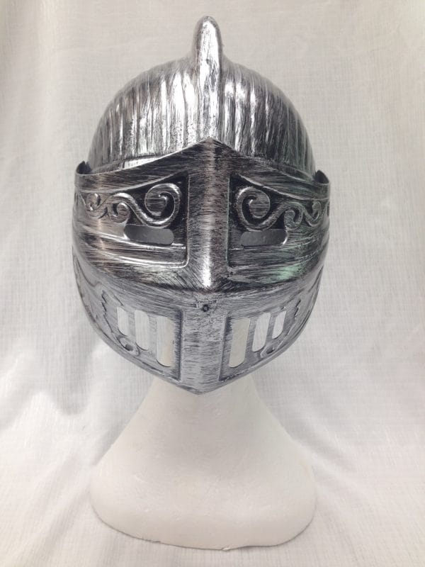 Medieval Knight Gladiator Soldier Warrior Helmet Centurion Armour Plastic Party Hat - image m1-600x800 on https://www.abracadabrafancydress.com.au