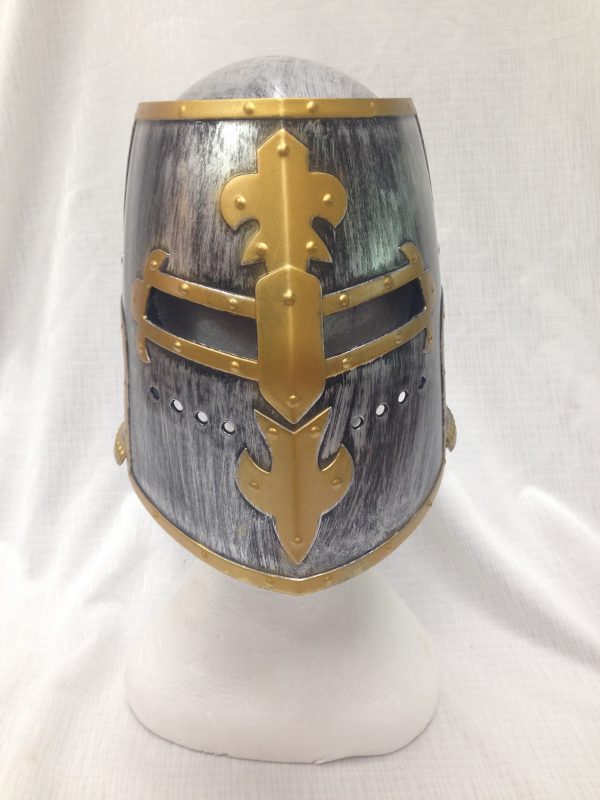 Templar Knight Gladiator English Soldier Warrior Helmet Soldier Centurion Armour Plastic Party Hat - image t1-600x800 on https://www.abracadabrafancydress.com.au