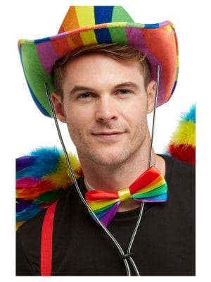 Princess Queen Royal Style Tiara Beautiful Rhinestone Crown Party Wedding Baroque Style Prom Stage Performance Accessories - image Rainbow-Bow-Tie-300x400 on https://www.abracadabrafancydress.com.au