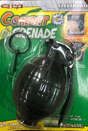 Gory Horror Severed Fake Hand Decoration - image grenade-300x445 on https://www.abracadabrafancydress.com.au