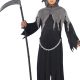 Child Grim Reaper Costume Robe Scream Death Chain Belt Halloween Fancy Dress Up