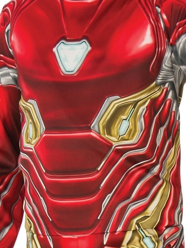 Licensed Iron Man Classic Mark 50 Costume Child Superhero Boys Avengers
