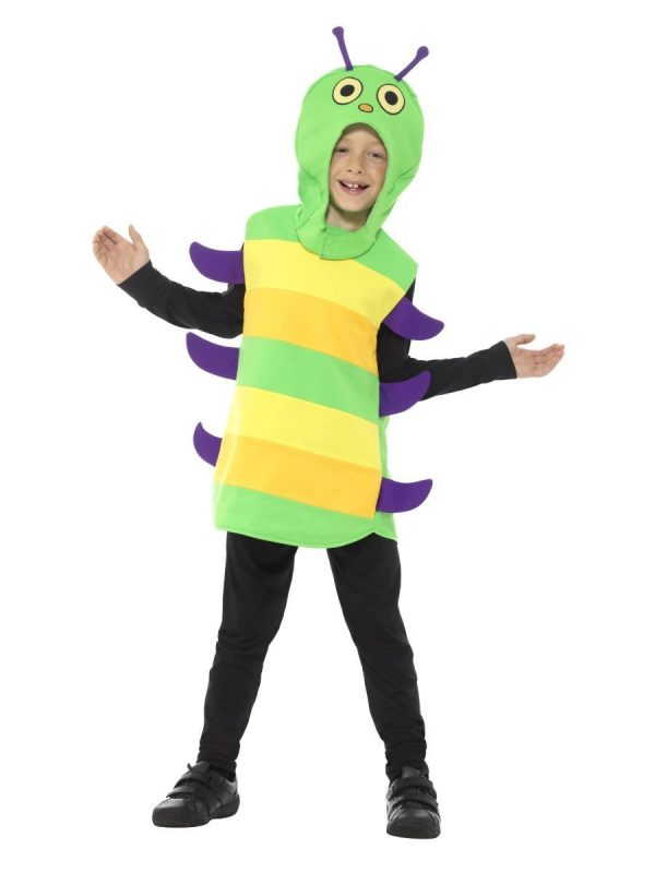 Child Hungry Caterpillar Fancy Dress Costume Boys Girls Book Week Animal Insect