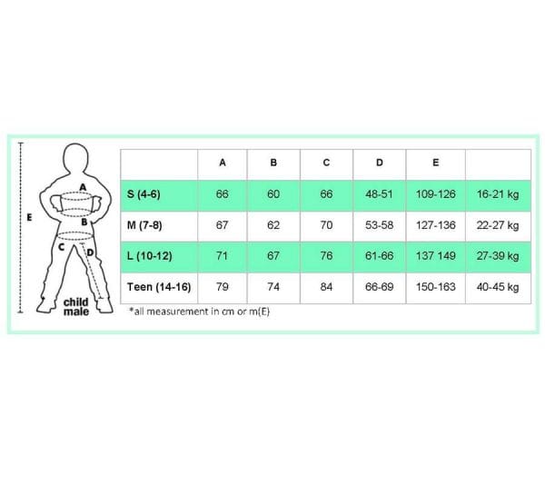Mario Deluxe Child Costume Nintendo Sizes
