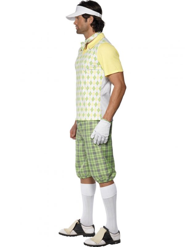 Gone Golfing Golfer Pub Golf Stag Buck's Night Fancy Dress Sports Costume Adult