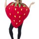 Strawberry Foam Costume Fruit Farm Food Women's Men's Novelty Fancy Dress Up