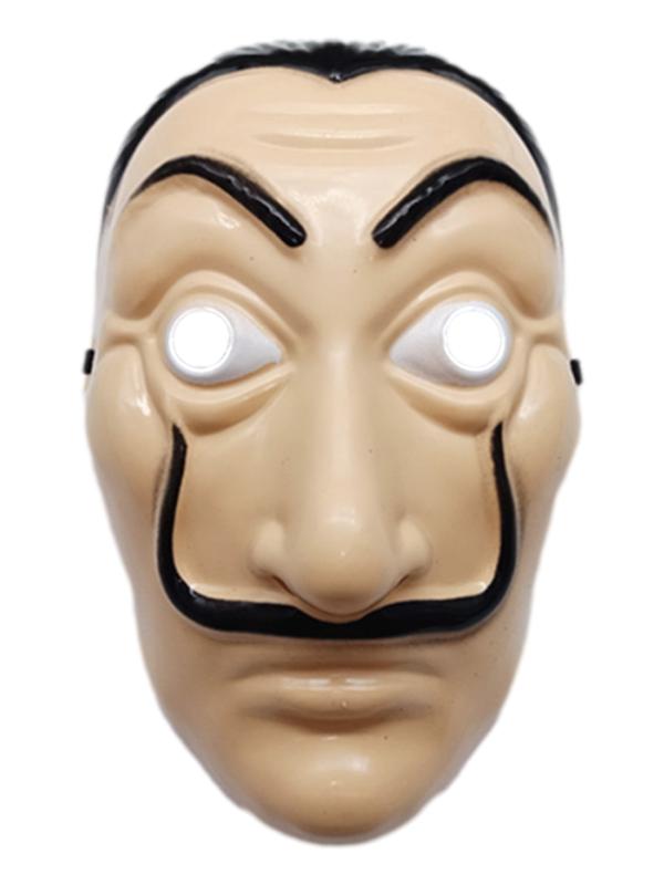 Royal Blue and  Black Face Eye Mask Masquerade Party - image  on https://www.abracadabrafancydress.com.au