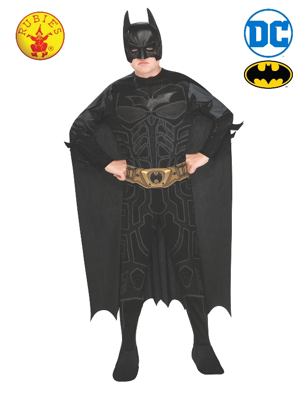 Licensed Classic Batman Dark Knight Deluxe Costume Child Superhero Boys