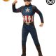 Licensed Captain America Marvel Comic Superhero Costume Child End Game