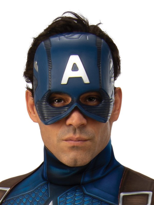 Captain America Costume Licensed Marvel Comics Muscle Superhero Adult End Game
