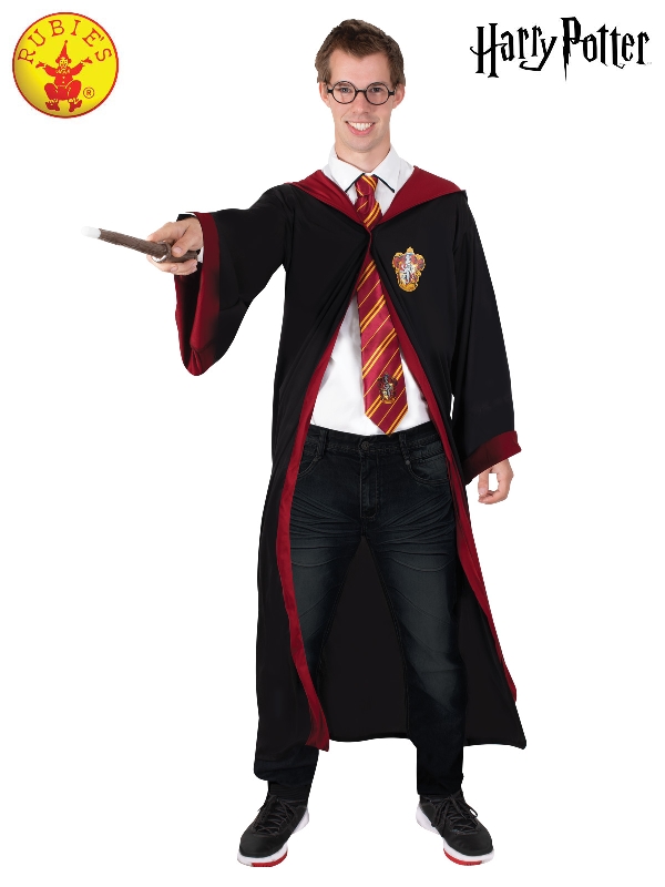 Harry Potter Gryffindor Robe Adult - Abracadabra Fancy Dress