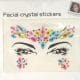 Diamante Rhinestone Face Jewels Glitter Stickers - Assorted Colour Face Jewels