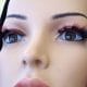Eyelashes - Black Jagged with Red Tips Mardi Gras