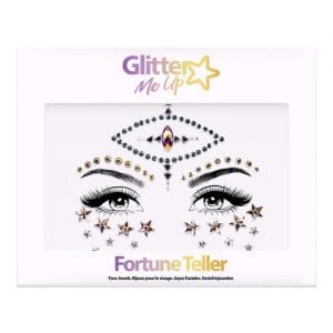 Diamante Rhinestone Face Jewels Glitter Stickers - Fortune Teller