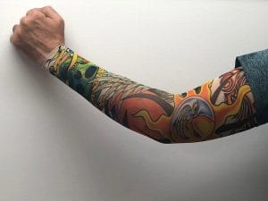 Tattoo Sleeve - Skull Sun (Single)