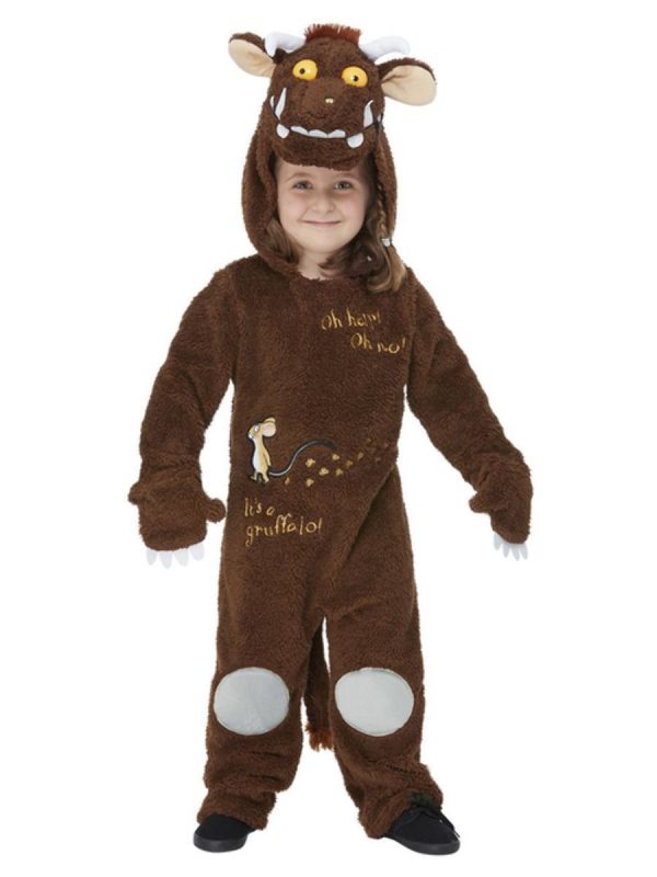 Gruffalo Brown Deluxe Costume S - Age 4-6 years Officially Licensed Bookweek