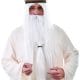 White Wizard Wig & Beard Magician Gandalf Merlin Old Man Lord of the Rings