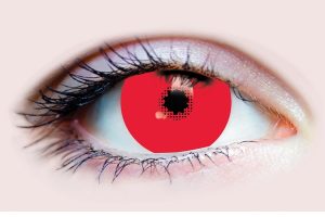 Red - Mini Scleral 15.2 mm 3 Month Contact Lenses