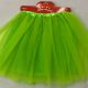 Fairy Neon Green Tutu Tulle Skirt 40cm Ballerina 1980s