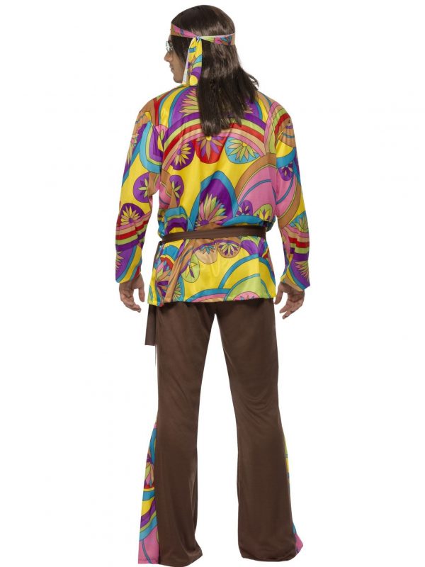 Psychedelic Hippie Costume Mens Hippy Retro 60s 70s Disco Woodstock - image 32032_2-600x800 on https://www.abracadabrafancydress.com.au