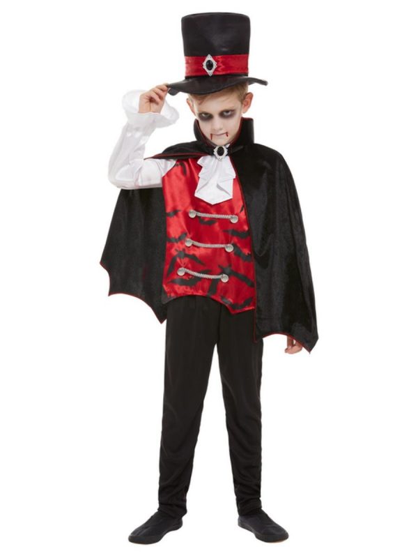 Vampire Costume Dracula Gothic Count Horror Halloween - image 51053-600x800 on https://www.abracadabrafancydress.com.au