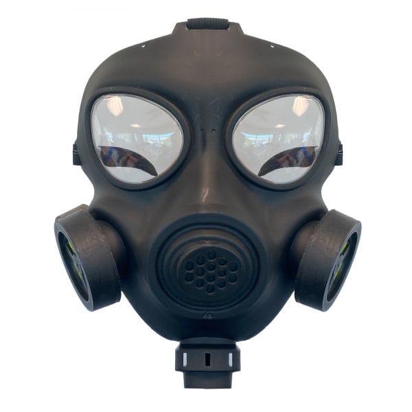 Adult Gas Mask Fancy Dress Costume Party Accessory With Mock Respirator - image MA9407-600x600 on https://www.abracadabrafancydress.com.au