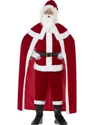 Deluxe Santa Claus Costume Adult Father Christmas Suit Xmas - image 43124-300x400 on https://www.abracadabrafancydress.com.au