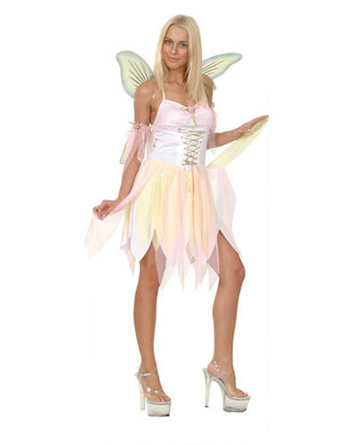 Pale Pink Fairy Dress Costume - Abracadabra Fancy Dress