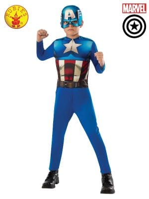 Licensed Captain America Costume Classic Child Boy Marvel Comic Superhero - image 7659-300x400 on https://www.abracadabrafancydress.com.au