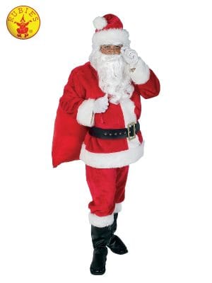 Deluxe Santa Claus Costume Adult Father Christmas Suit Xmas - image 889416-300x400 on https://www.abracadabrafancydress.com.au