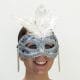 Pink and Black Face Eye Mask Feathers Venetian Masquerade - image IM-057-A1-80x80 on https://www.abracadabrafancydress.com.au