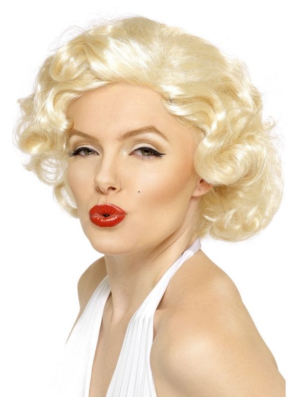 Marilyn Monroe Deluxe Wig Licensed Movie Star Silver Screen 1950's Blonde Deluxe - image 42206_0-600x800 on https://www.abracadabrafancydress.com.au