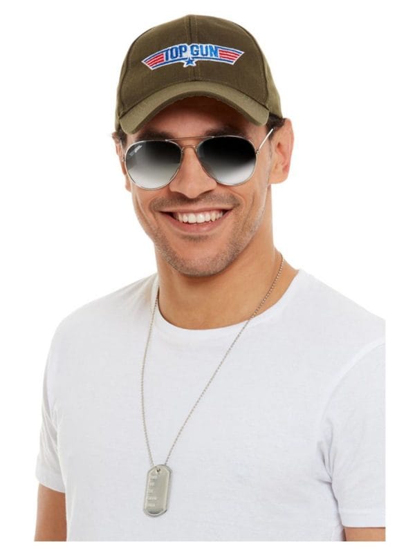 Top Gun Instant Kit Adults Licensed Costume Accessory Aviator Pilot - image 50937_1-600x800 on https://www.abracadabrafancydress.com.au
