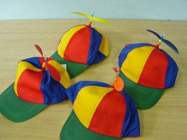 Propeller Hat Helicopter Rainbow Cap - image HATPRO-MIX_COLORs-600x450 on https://www.abracadabrafancydress.com.au