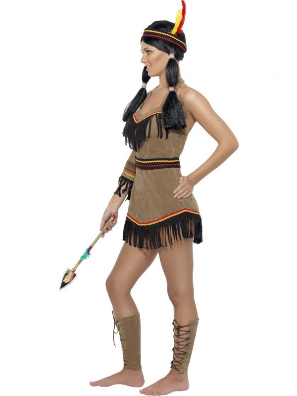 Native Indian Woman Authentic Costume Western Fancy Dress Wild West Cowgirl - image 31882_1-600x800 on https://www.abracadabrafancydress.com.au