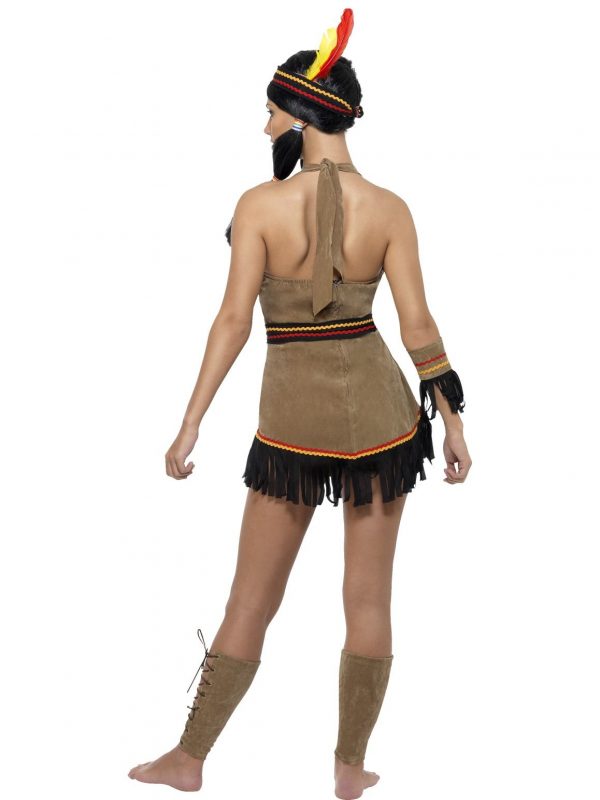 Native Indian Woman Authentic Costume Western Fancy Dress Wild West Cowgirl - image 31882_2-600x800 on https://www.abracadabrafancydress.com.au