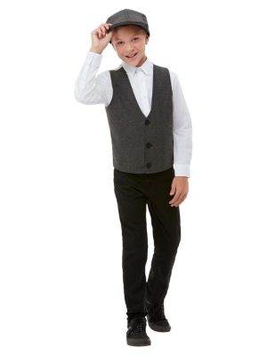 20's Gangster Boy Kit Costume Waistcoat Cap Colonial Peaky Blinders Victorian - image 50981-300x400 on https://www.abracadabrafancydress.com.au