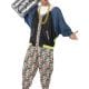 Black Rock Mullet Wig 80's Shaggy Layered Punk Rock Spikey - image 43198_0-80x80 on https://www.abracadabrafancydress.com.au