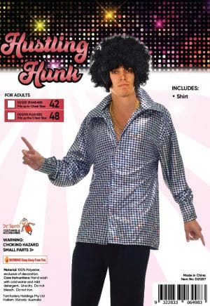 He Man Prince Adam Costume - image D21256_Hustling_Hunk_Shirt-300x436 on https://www.abracadabrafancydress.com.au